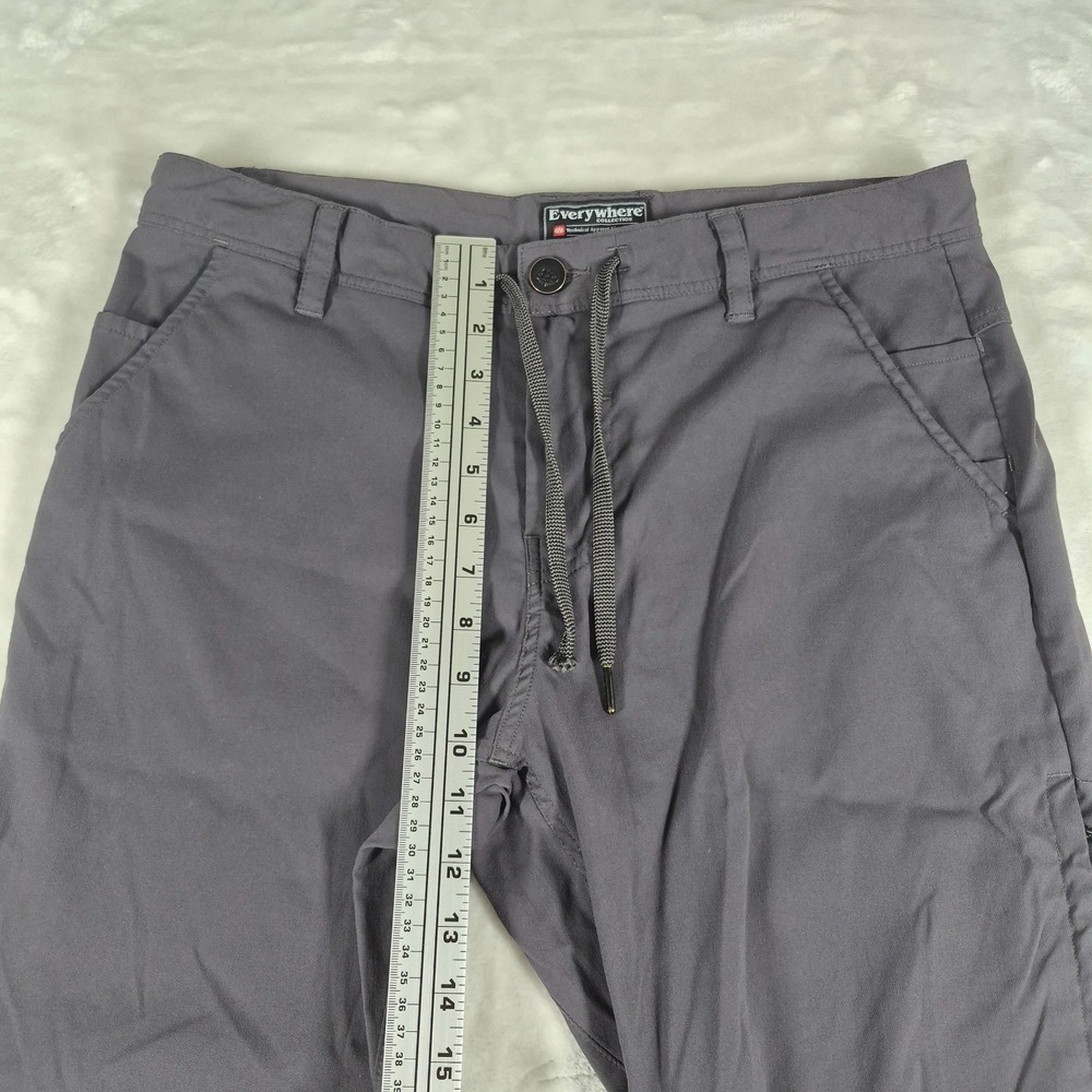 686 Everywhere Pants Men's 32x32 Dark Gray Relaxed Fit Chino Stretch Travel Hike - Picture 3 of 10